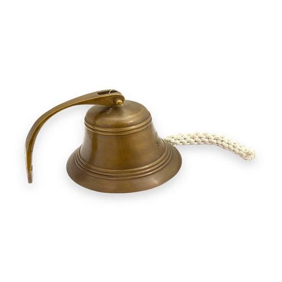 Латунные корабельные колокола Морской декор 10,16 см Морской подарок Рождество, осень Пасха Декор