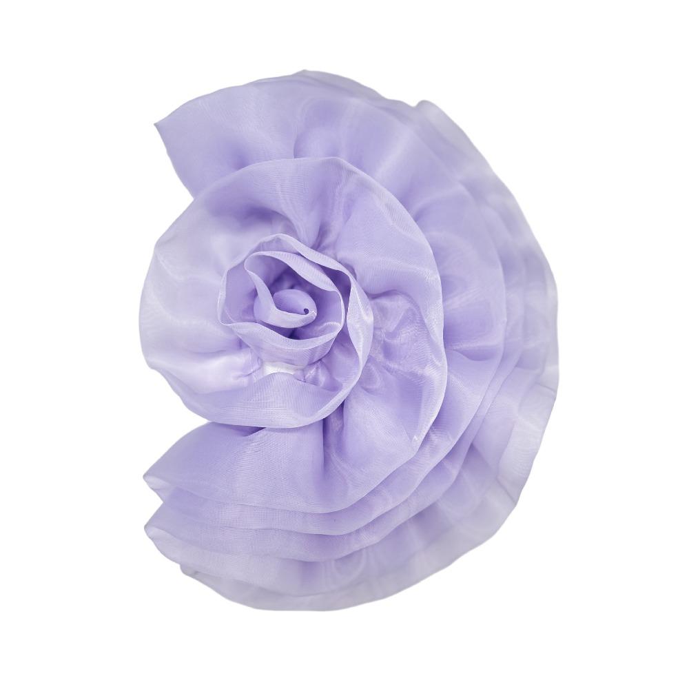 Fashion 3D Flower Corsage Sewing Applique Accessories Handmade Flower Patch Irregular Organza Clothing Dress Neck Decoration
