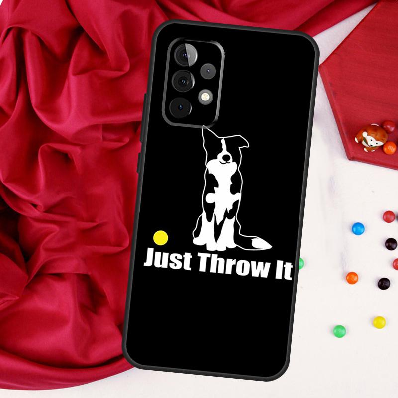 Собака Бордер-колли Для Samsung Galaxy A56 A36 A26 A16 A05 A06 A22 A32 A52 A54 A34 A14 A55 A15 A53 A33 A35 Чехол