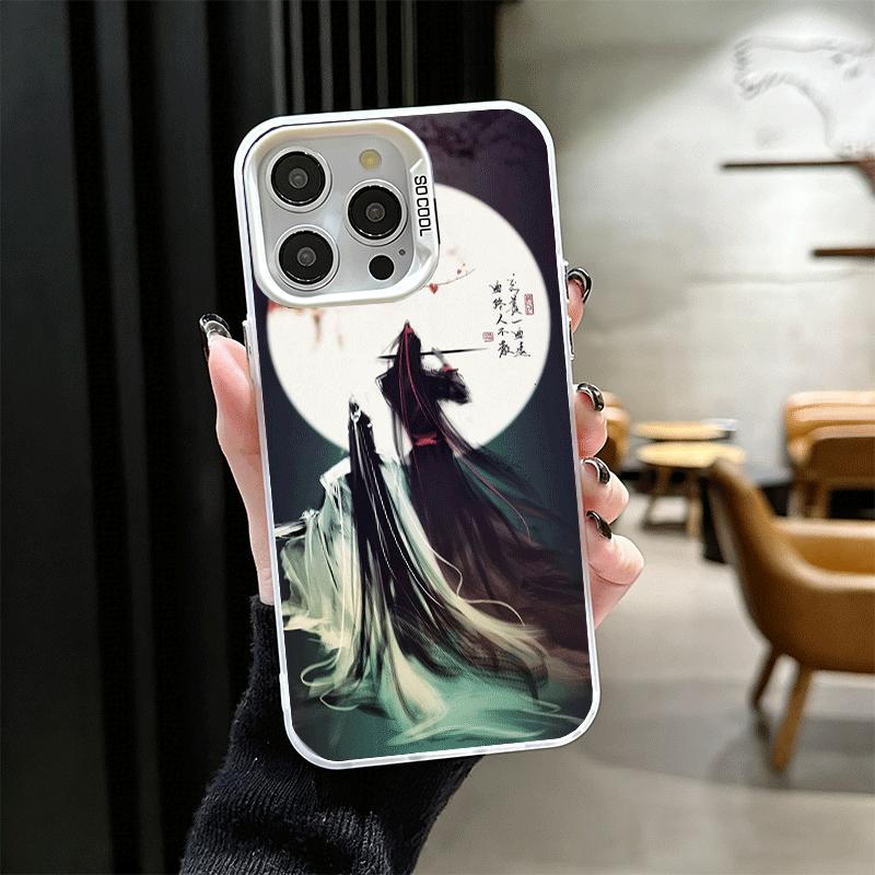Аниме Чехол для телефона Mo Dao Zu Shi Мягкий для iPhone 15 16 17 Pro Max 17Air 16E 14 Plus 13 12 Mini Ударопрочный Задняя крышка