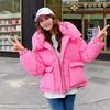 Пуховик для женщин осенне-зимний новый студенческий короткий свободный повседневный с большим карманом модный