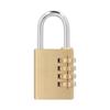 40mm Brass Combination Padlock. 4 Digits