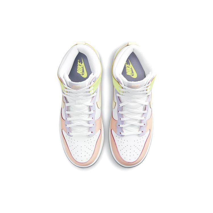 Nike Женские кроссовки Dunk High Lemon Twist белые кашемировые DD1869-108