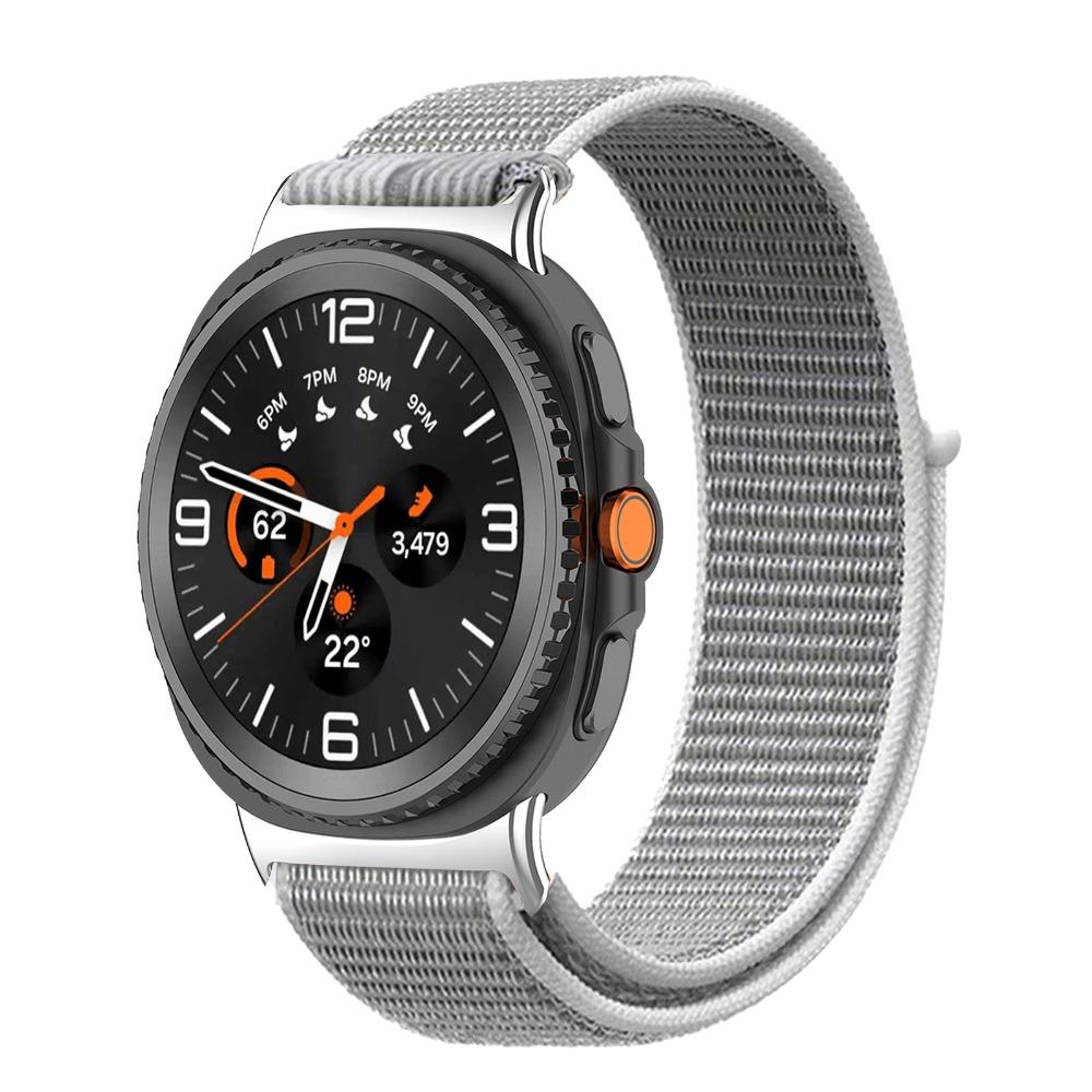 Новый плетеный нейлоновый ремешок для Samsung Galaxy Watch 9/8 40 мм 44 мм, спортивный ремешок на липучке для Samsung Galaxy watch 8 Classic 46 мм