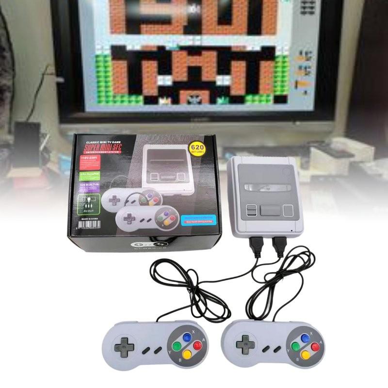 Ретро Супер Мини Консоль NES с 620 Классическими Играми для Ностальгического ТВ-гейминга