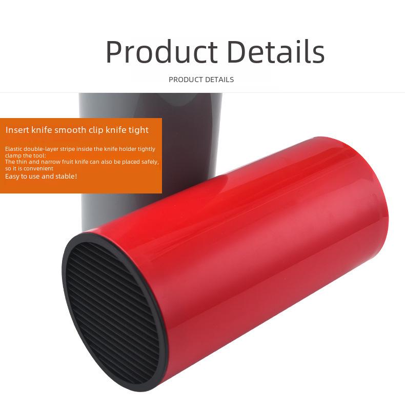 Многофункциональная подставка для кухонных ножей в скандинавском стиле - Простой пластиковый блок для хранения