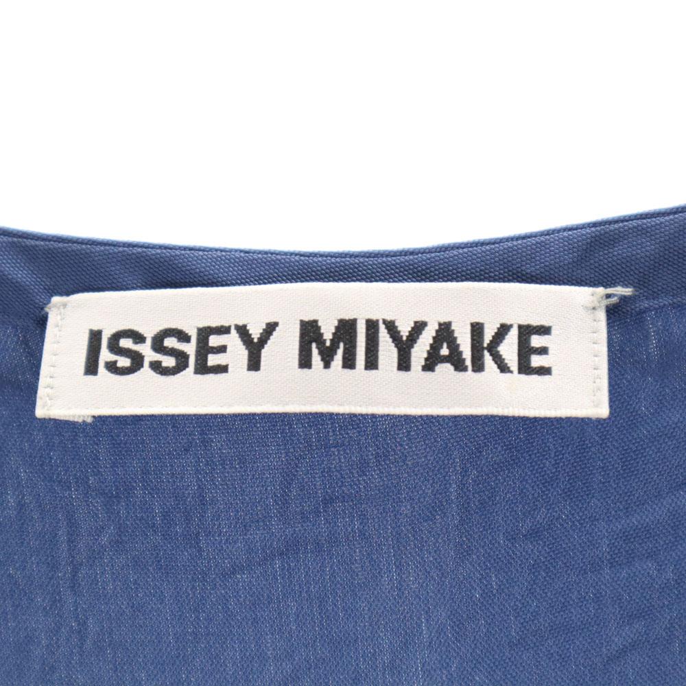 ISSEY MIYAKE Сделано в Японии Короткий рукав Крой 2 Темно-синий Женский Б/у