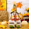 Thanksgiving Decorations Maple Leaf Hanging Boys And Girls Hanging Straw Scarecrow Toys Scarecrow Decorative Gnome Plush Toys