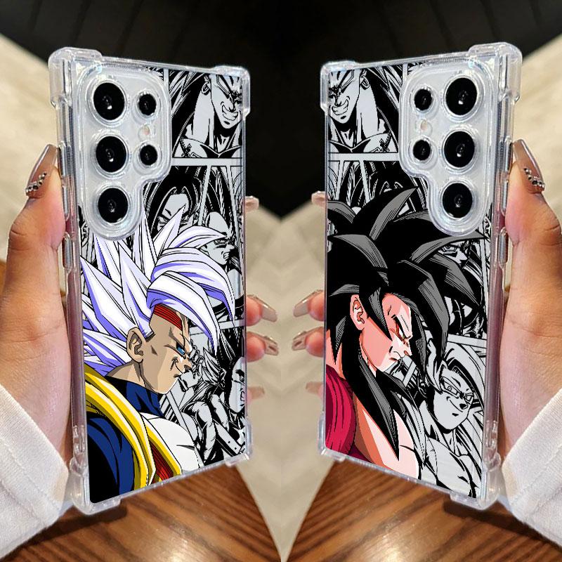 Dragons Balls GT Saiyans Vegeta Goku Phone Case For Samsung Galaxy S25 FE S26 S24 S23 S22 S21 S20 Ultra S26 Plus S25FE 5G Cover