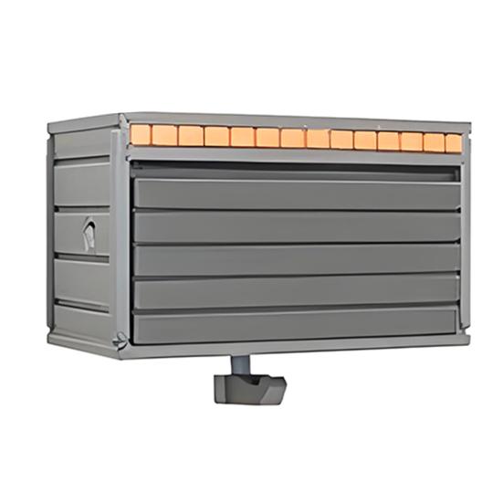 Car Garage Key Holder with Opening Door Wall Mount Key Organizer Decorative Key Hanger for Home Entrance Use Car Enthusiast