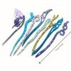 Transparent Hairpin Silicone Special Mould for Resin DIY Hair Jewelry Making Mold Epoxy Resin Molds (Molds Only)