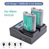 EN-EL18 EN EL18 Camera Batteries+LCD USB Dual Charger for Nikon Z9 D4 D4S D5 D6 D500 D800 D850 MB18 MB 17 MB-D12