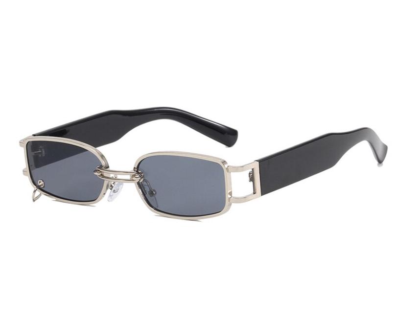 Rectangle Shape Sunglasses Woman Korean New Stylish Cool Men'S Sun Glasses Uv Protection Female Sun Glass