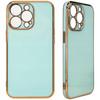 Чехол-накладка цвета молнии для iPhone 12 Pro Max мятного цвета
