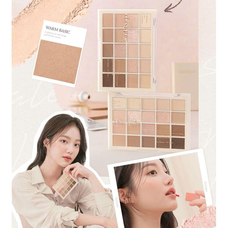 DASIQUE Палетка теней Mood Color Atelier Collection - 4 цвета