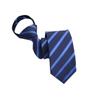 Wind Dress Jacquard Polyester Zipper Tie Men'S Business Occupation Easy To Pull Lazy Tie