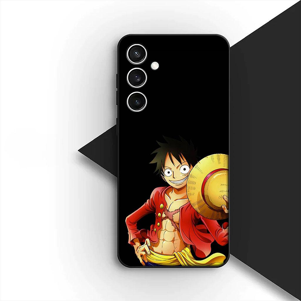 Phone Cover for Motorola Moto G86 G57 E14 E15 G14 G34 G35 G84 G24 A54 G15 Power E22 Case One Pieces Luffy Sanji Roronoa Zoro
