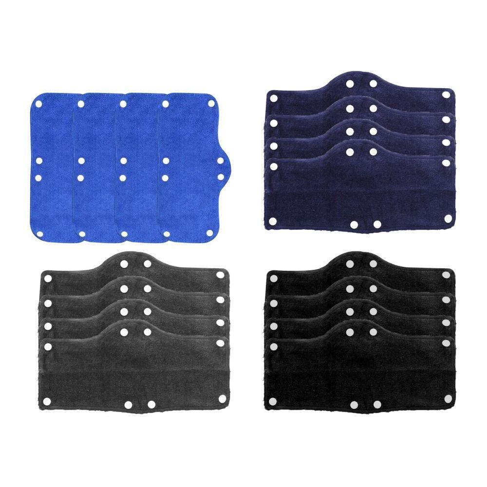 6PCS Anti-dirty Helmet Sweat Band Snap-On Helmet Lining Pad Hard Hat Sweatband Snap Sweatband Hat