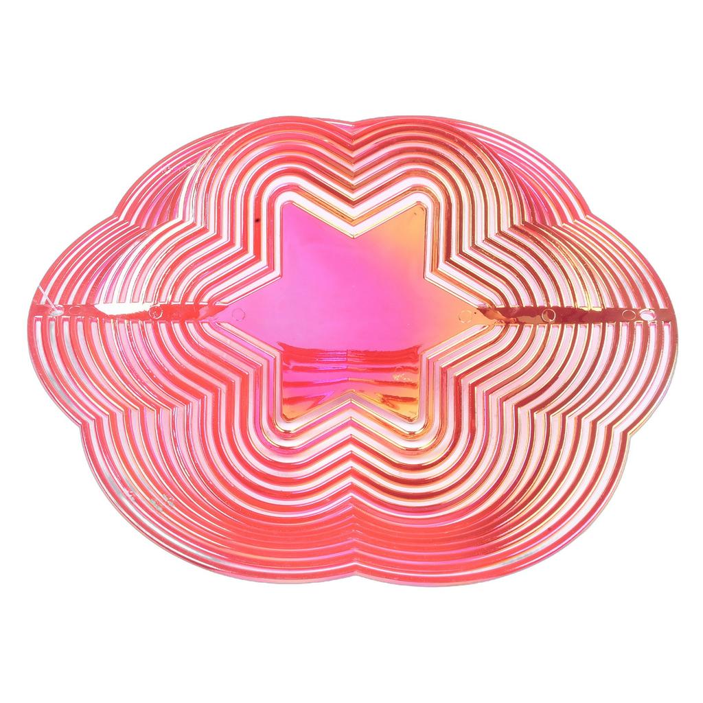 3D Колокольчик ветра Красочное украшение для сада Подвесной кулон