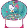 Folding Moon Chair for Children - FUN HOUSE - HELLO KITTY - Dimensions H.47x L.54x D.45 Cm - Indoor
