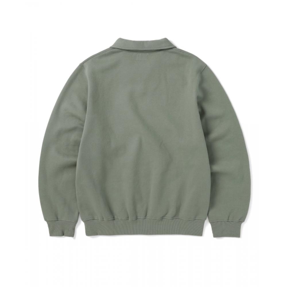 Это никогда не тот свитшот с открытым воротником светло-оливковый