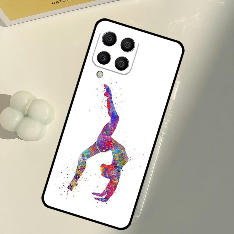 Люблю гимнастику Чехол для Samsung Galaxy M54 M21 M33 M53 M13 M12 M32 M52 M11 M31 M35 M55 M15 M14 M34 M06 M16
