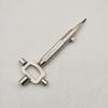 Maintenance Lock Core Wrench Measurement 6 In 1 Construction Key Locksmith Tool
