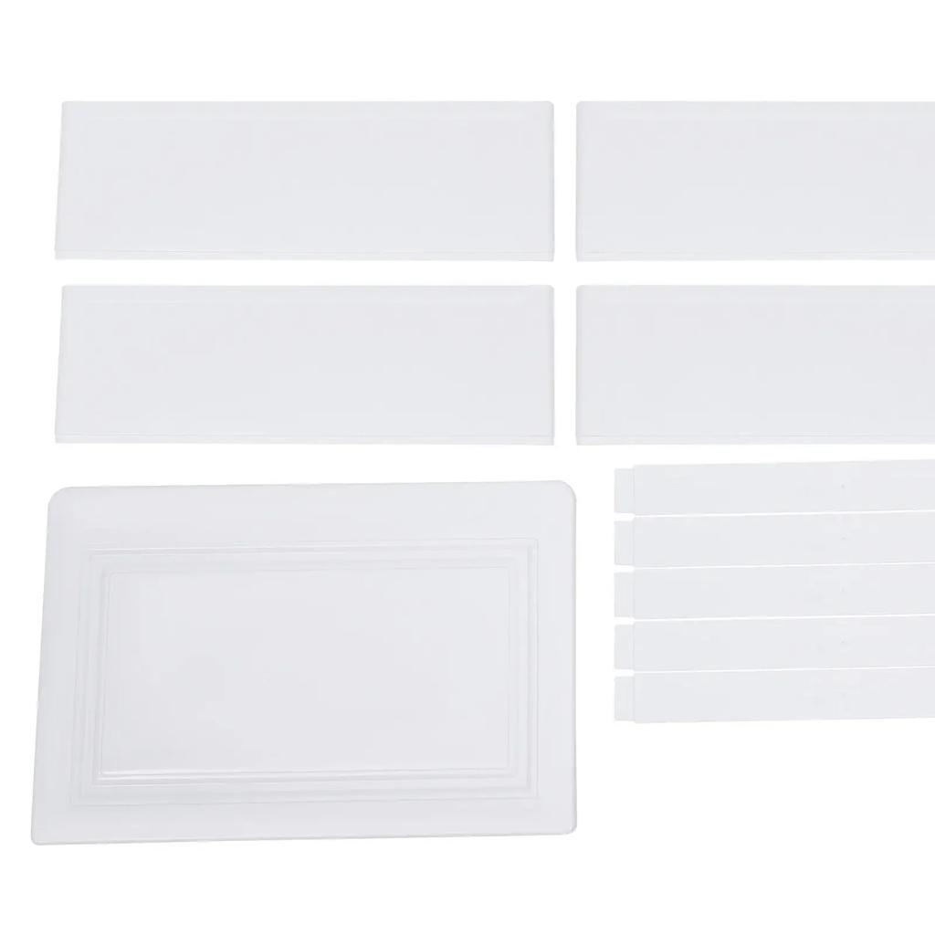 Plastic Drawers Dresser for Bedroom Storage Cabinet with 5 Drawers Craft Organizers and Storage for Playroom, Kitchen (White)