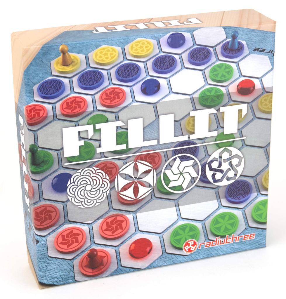 Radius FILLIT Ages Board Game (2-4 Players, 10-20 Minutes, 8+)
