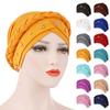 Solid Color Braid Braid Baotou Cap Milk Silk Baotou Cap In Stock