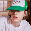 VARZAR Palm Tree Logo Ordinary Mesh Cap Green
