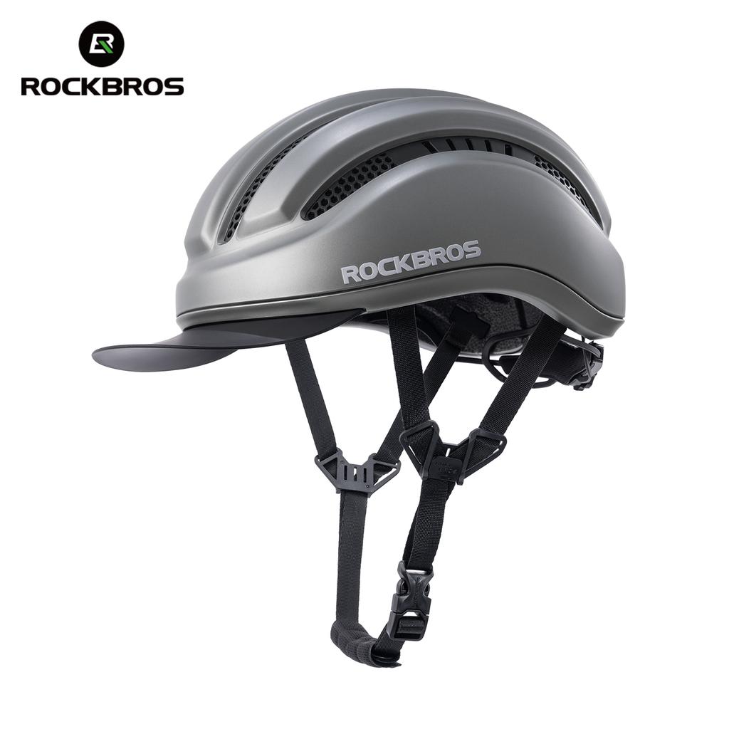 Велошлем ROCKBROS Цельнолитой шлем с магнитными фотохромными очками UV400 Шлем безопасности из пены высокой плотности