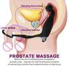 Мужской массажер простаты и вибрирующая анальная пробка – силиконовая анальная игрушка для удовольствия и контроля эякуляции