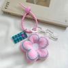 Key Chain Stuffed Sunflower Pendant Jewelry Fabric Flower Bag Pendant  Backpack Charms
