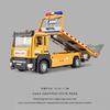 Large Children's Alloy Construction Vehicle Toy Road Rescue Flatbed Trailer Boy 3 Years Old 6 Baby Car Transporter