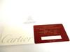 Authentic Cartier Must de Cartier Bordeaux Leather Bifold Bill Wallet Purse #b079  Open box