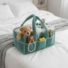 Large Capacity Baby Diaper Bag Plush Diaper Storage Basket Practical Baby Diaper Basket  Boys Girls