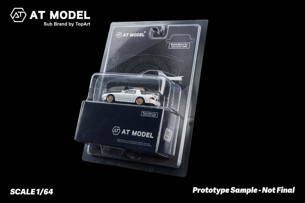 Freestyle AT MODEL Масштаб Mazda RX7 FC3S Infini White Блистерная упаковка Готовая модель AT64006 1/64
