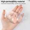 Ergonomic Wrist Guard Anti-Slip Transparent Design Creative Shape Silicone Elbow Pad Cushion Cute Clear Mouse Wrist Pad