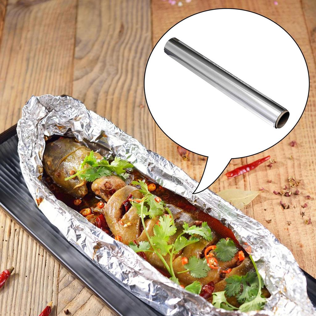 Рулонные листы алюминиевой фольги Приготовление на гриле Приготовление обжарки