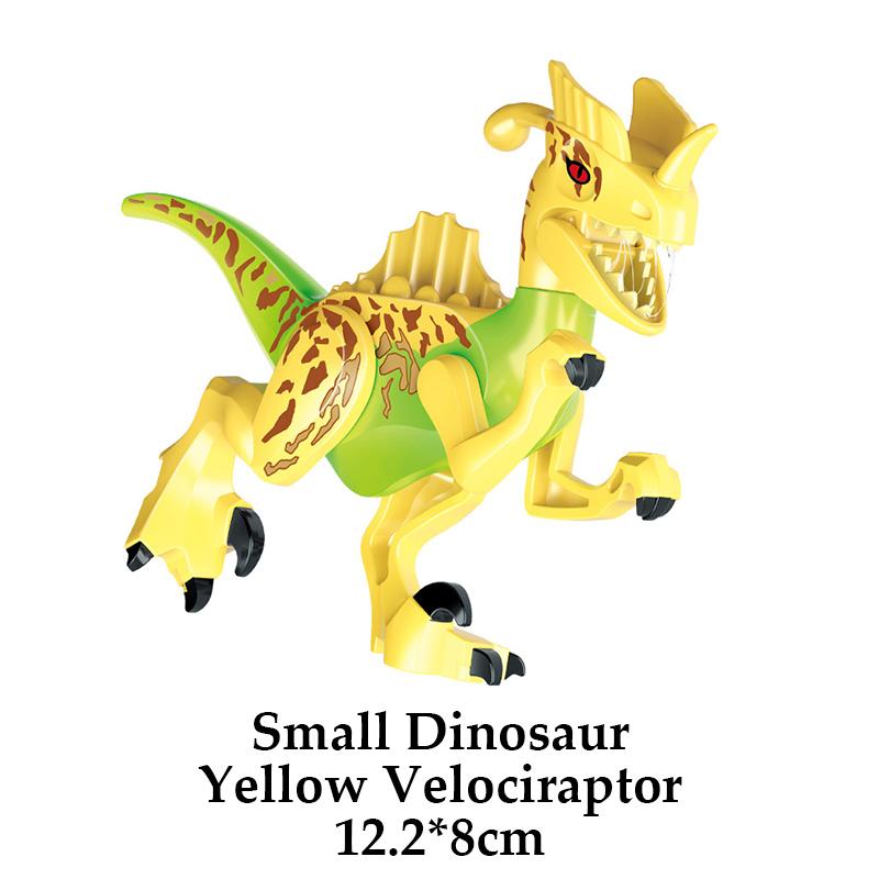 Мир Юрского периода Жестокий Раптор Тираннозавр Трицератопс Индоминус Рекс Модель Строительные блоки Дино Велоцираптор Фигурка Кирпичики Игрушки