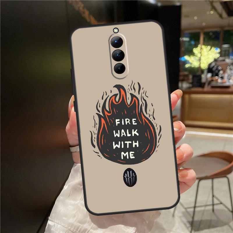 Чехол 'Fire Walk With Me' из Твин Пикс для ZTE Nubia Red Magic 8 8S 9 9S 10 10S 11 Pro Plus 6 7 6S 7S Для RedMagic 10 Air Чехол