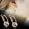 Women's Drop Earring Stud Ball Colorful Diamond Earrings Fashion Jewelry KTY