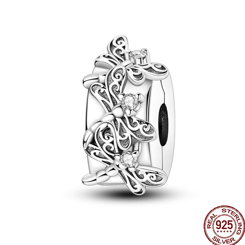 Весенняя коллекция бабочек Медный подсолнух Медведь Бабочка Цветные бусины Подходит для оригинального браслета 3 мм