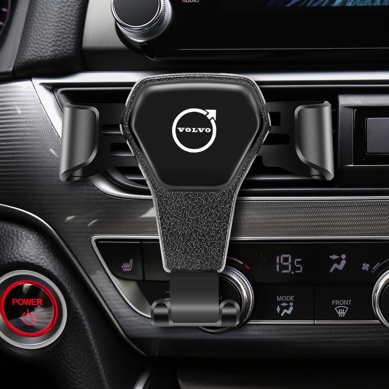 Car Gravity Phone Holder Air Vent Clip Mount GPS Bracket For Volvo S90 olestar AWD XC40 S80 T6 V90 XC90 XC60 V50 S60 V70 V60 V40