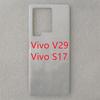 For Vivo V29 5G Battery Cover Back Glass Panel Rear Housing Case For Vivo S17 Battery Cover Repair Parts