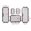 TRZX Stainless Steel RC Window Mesh Protective Net Mesh Window Cover for 1/10 Traxxas TRX-4 RC Crawler Car
