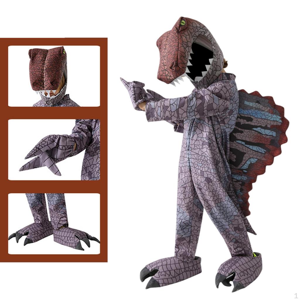 Dinosaur Costume Set for Kids Cute Roles Play Stage Performance Themed Party