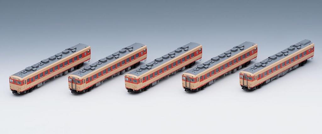 TOMYTEC TOMIX N Gauge JNR Серия Kiha 58 Набор Окукудзи 98494 Железнодорожная модель Дизель-поезд