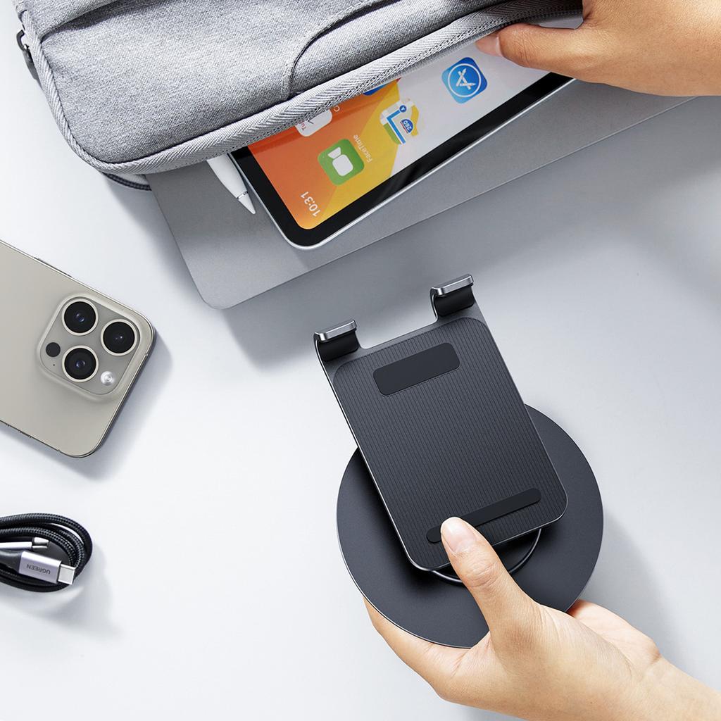 Ugreen LP805 Black Adjustable Desktop Holder for Smartphones & Tablets